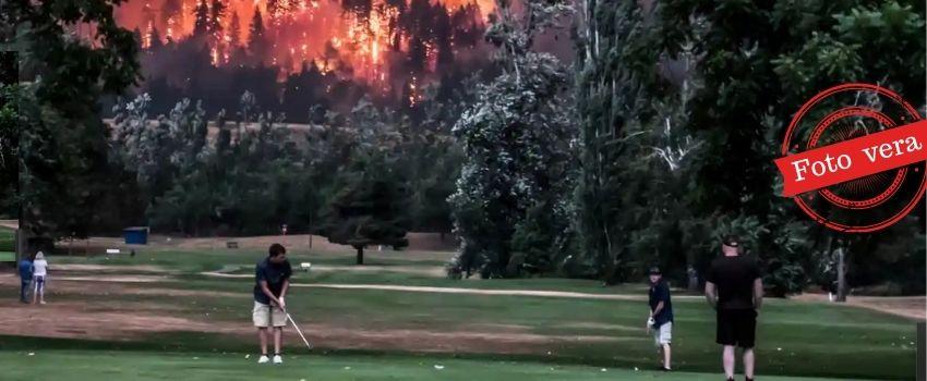 incendio golf golf fire