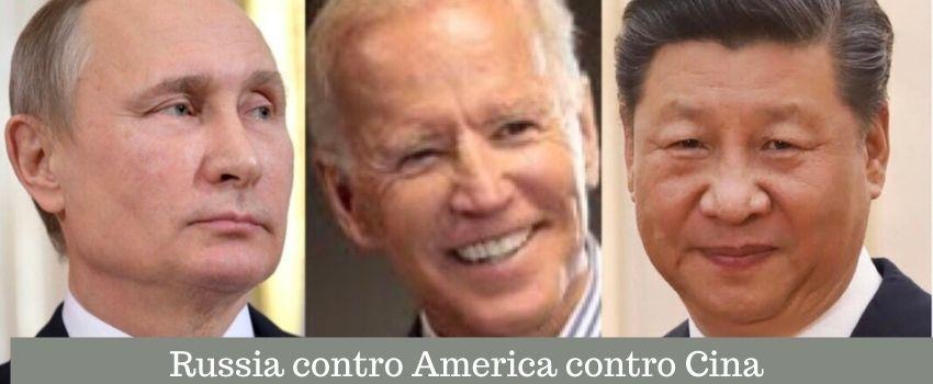 russia cina america putin biden xi